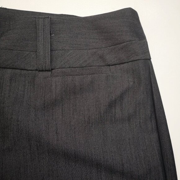 Fashion Bug Ladies Size 14 Black Zipper & 3 Button Closure Flare Leg Dress Pants - Picture 6 of 14